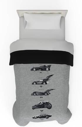 9t1279 Manufacturing Company Inc Collectibles Batman Classic Bedding Super Soft Cozy Microfiber Reversible Comfor