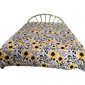 Marimekko 883893953352 Queen Comforter Cotton Percale Reversible Bedding Floral Multicolor