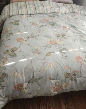 Martha Stewart 732999215775 Collection Full/queen Comforter Great Cond