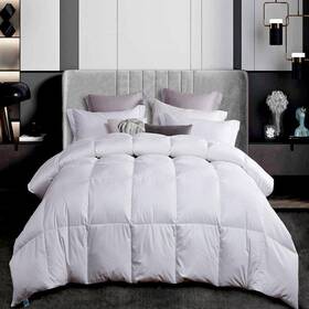 Ms010209 Martha Stewart Living Down Comforters Duvet Inserts Cotton In White King