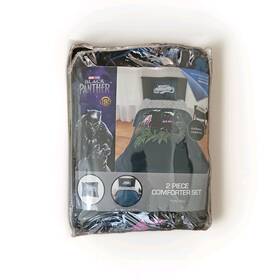 Marvel 032281187880 Black Panther Legacy Collection 2 Piece Reversible Comforter Twin/full Set
