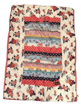 26506a Matilda Jane Rock A Bye Blanket Crib Quilt 50 Inch X 36 Floral Baby Bed Comforter