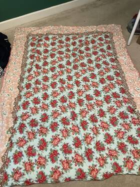 33807a Matilda Jane Reversible Twin Comforter