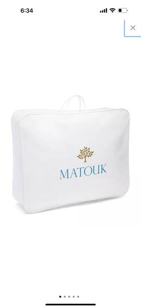 Matouk 728455615500 Valletto King Winter Weight Goose Down Comforter 1 524