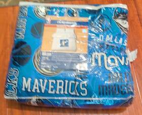 Mavericks 198408385727 Foco Dallas Bed In A Bag 5pc Comforter Set Team Colors New