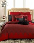 Me25kcfinc Inc International Concepts Medici King Comforter Red Black 766380491547
