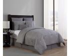 Med-8cs-king-fa-grey Vcny Home Grey Medallion Comforter Set