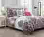 Mel-5qt-quen-gh-mu Avondale Manor 5 Piece Melisenta Reversible Quilt Set Queen Multicolor