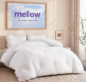 Mellow 860014330476 Marshmellow Comforter Twin/twin Xl Extra Fluffy Doublestuffed Down Al