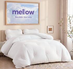 Mellow Sleep Technology 313054623690 Marshmellow Comforter Full/queen - Extra Fluffy Double-stuffed Down Alter