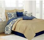 Mf75p04cmfs Unbranded Piece Comforter Set King Bedding Bedspread Bed 0847636021470