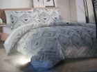 Mfo Design New King Size Comfort Shams Reversible Black White Diamond 783048984265