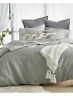 Mh100175 Lucky Brand Waffle Stripe Duvet Set Medium Dark 726895209839