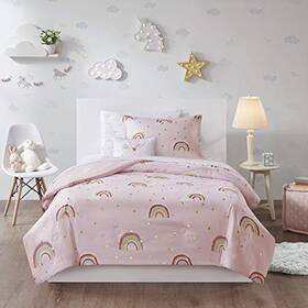 Mi Zone Kids 086569171719 Alicia Cozy Bed In A Bag Comforter With Complete Sheet Set Fun And Playful Pr