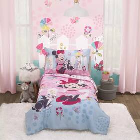 79769830 Minnie Mouse 4pc Toddler Bed Set