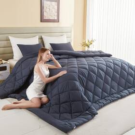 Mo-132grey Mioto 132x120 Alaskan King Comforter Extra Large Size Oversized All S