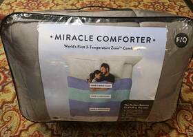 3-temperature Miracle Comforter World S First Zone Tm Full /queen