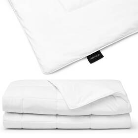 Miracle Made 810088264771 Cooling Comforter Inch Queen White Blanket All Season Lightweight Breathab
