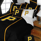 Mlb 3pc Pittsburgh Pirates Full-queen Comforter Set Baseball Team Logo Bedding 683405447207