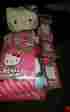 Mm258c Hello Kitty Free Time Sanrio Twin Full Kids Bedding Set