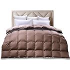 Mn32-2  Snowman King Duvet Insert Egyptian Cotton Cover Wh 710525496546