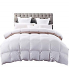 Mn37-3-2 Mrniu Queen Comforter Duvet Insert White Goose Down 696576780967