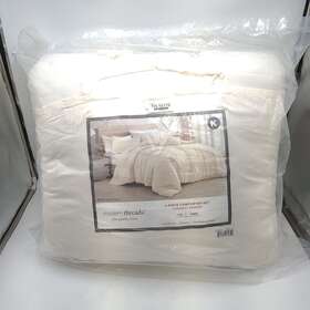 Modern Threads 3mlticse-bso-kg King Coconut Microfiber 4-piece Garment-washed Comforter Set