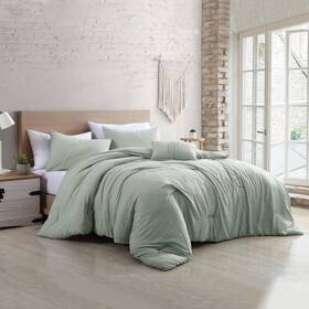 Modern Threads 645470260891 4-piece Garment-washed Comforter Set Beck Spa King