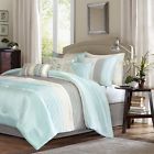 Mp10-2980 Madison Park Amherst King Size Bed Comforter Set In Bag
