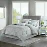 Mp10-5531 Madison Park King Luxury Soft Grey Marble Print 086569066473
