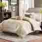 Mp10-766 Madison Park Gold Comforter Set 7pc King Size Bed Shams Pillows Bedskirt Bedding Damask Cover 675716510244