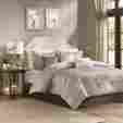 Mp10-931 Trinity Madison Park Hotel Inspired 7pc Comforter Set Taupe Queen King Cal