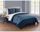 Mqa-8cs-king-in-navy Vcny Home Marquesa Comforter Set