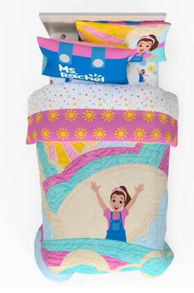 94162380 Ms. Rachel New Kids Bedding Super Soft Microfiber Comforter And Sheet Set Twin Nwt