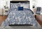 Ms17-d2-016-555 Ms Paisley Complete Comforter Set Pc Rustic Deep Blue Twin