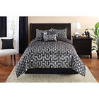 Ms44-001-105-27 Mainstays 7-piece Geo Bedding 679610656053