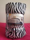 Ms44-001-108-18 Mainstays Used Zebra Full Queen Size Comforter Reversible Bedding Comforters