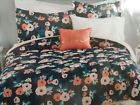 Ms5701925922-04 Mainstays New Piece Floral Twin Size Comforter Set 063108017721