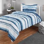 Ms8844409622-09 Ms Watercolor Stripe Comforter Set Xl Reversible Pcs