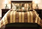 Ms9728012359-09 Mainstays Comforter Set Full Queen Bedding Dakota Skirt 735732362057