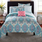 Ms9744409622-73 Mainstays Comforter King Bedding Set Flat Fitted Sheet 675716967093