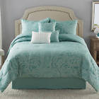 Ms9744409622-78 Mainstays Sigma Styles Jacquard Bedding Comforter Set Pleasant Colors Duvet