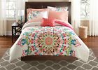 Ms9750345122-05 Ms Rainbow Medallion Complete Reversible Comforter Set King Size Pcs