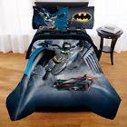 Ml9506 Mz04jc Warner Brothers Kids Comforter Sham Batman Guardian Speed Twin
