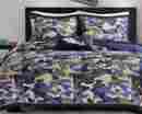 Mz80305 Mizone Boys Blue Camo 4-pc Comforter Set Twin Size Polyester Camoflauge Teen Bedding 675716592141
