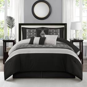 Nanshing 810184884811 Shelly 7 Piece Transitional Comforter Set
