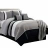 Negeen-comforter-7pc Royal Tradition Negeen Luxury Piece Comforter Sets With Decorative Pillows