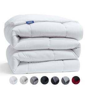 Nestl 084045717574 Wm-nb-dac-q-wht All Season Goose Down Alternative Comforter Queen/full