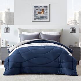 Nestl 840284587558 Sleep Zone Twin/twin Xl Comforter Duvet Insert Down Alternative Reversible