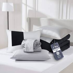 Nb-biabrev-ck-bge-dap-k-2 Nestl Ultra Soft 4-piece Duvet Cover And Fitted Sheet Set Lightweight Breathable